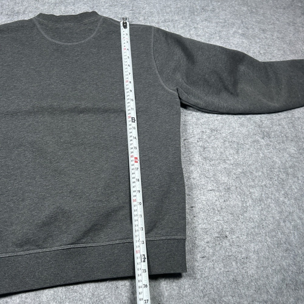 L.L. Bean Pullover‎ Sweater Men's Size Small Reg Grey Traditional Fit V Notch - Picture 5 of 11